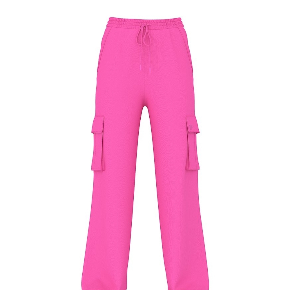 PINK Victoria's Secret Vibrant Joggers Small Top Fits like a medium